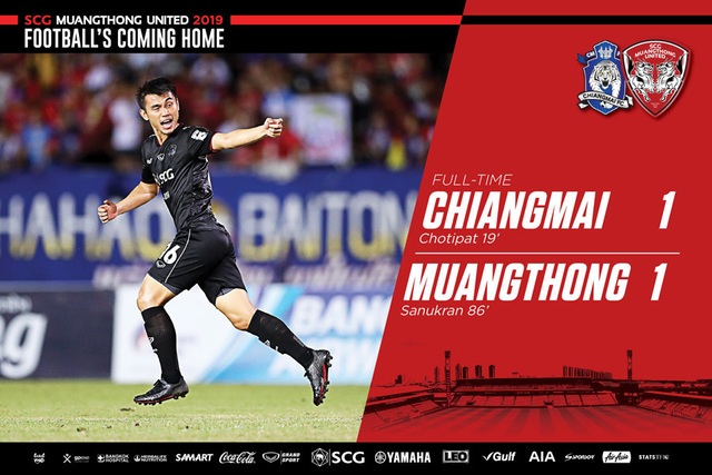 Đặng Văn Lâm giúp Muangthong United giành 1 điểm đầy may mắn Đặng Văn Lâm giúp Muangthong United giành 1 điểm đầy may mắn