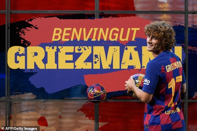 “Bom tấn” Griezmann rạng rỡ ra mắt Barcelona - 6 “Bom tấn” Griezmann rạng rỡ ra mắt Barcelona - 6