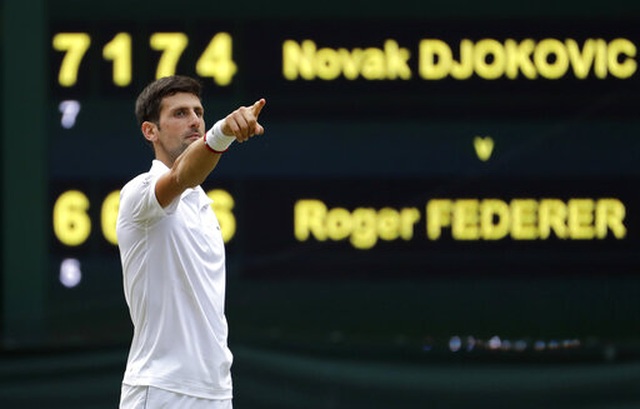 Đánh bại Federer ở ba loạt tie-break, Djokovic vô địch Wimbledon 2019 - 10 Đánh bại Federer ở ba loạt tie-break, Djokovic vô địch Wimbledon 2019 - 10