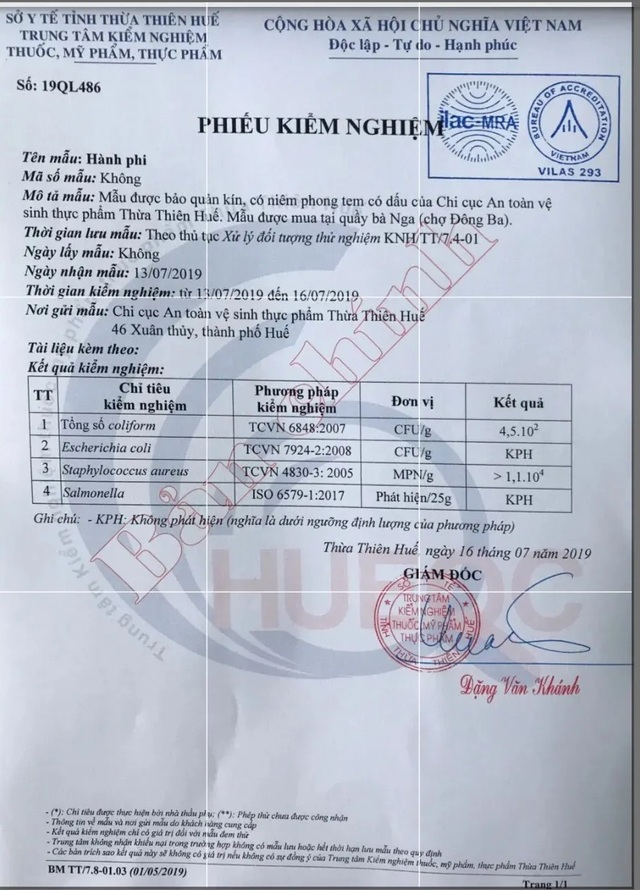 Phát hiện vi khuẩn tụ cầu trong thức ăn ở đám cưới làng quê gây ngộ độc 64 người - 1 Phát hiện vi khuẩn tụ cầu trong thức ăn ở đám cưới làng quê gây ngộ độc 64 người - 1