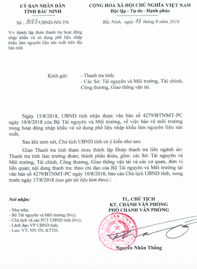 Phát hiện hàng loạt sai phạm trong hoạt động nhập khẩu và sử dụng phế liệu nhập khẩu! - 2 Phát hiện hàng loạt sai phạm trong hoạt động nhập khẩu và sử dụng phế liệu nhập khẩu! - 2