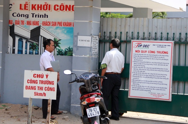 Vụ doanh nghiệp đuổi cán bộ: Đoàn cán bộ mới được cử đến công trường - 1 Vụ doanh nghiệp đuổi cán bộ: Đoàn cán bộ mới được cử đến công trường - 1