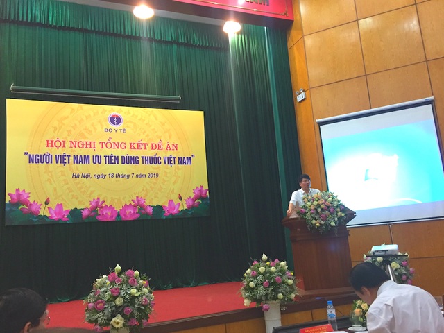 10 năm triển khai đề án “Người Việt Nam ưu tiên dùng thuốc Việt Nam” - 1 10 năm triển khai đề án “Người Việt Nam ưu tiên dùng thuốc Việt Nam” - 1