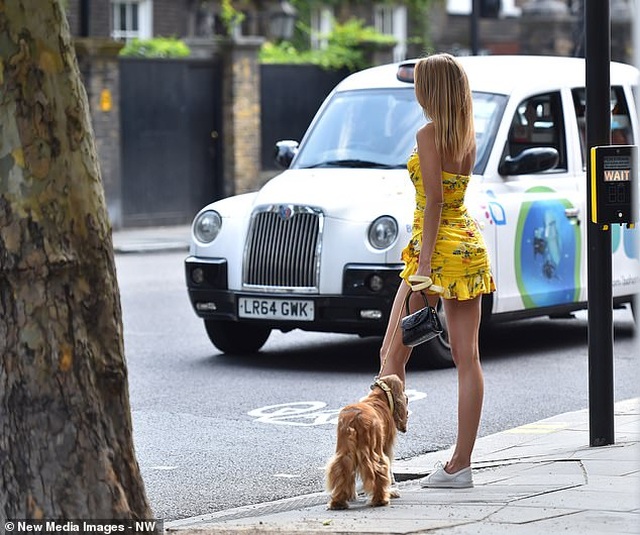 Kimberley Garner mặc gợi cảm đưa cún cưng ra phố - 11 Kimberley Garner mặc gợi cảm đưa cún cưng ra phố - 11