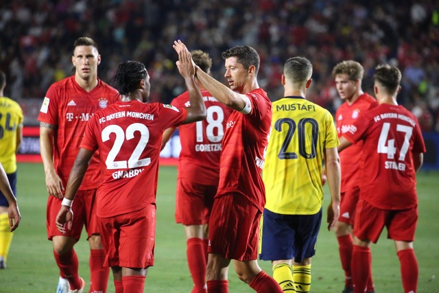 Lewandowski lập công, Bayern Munich vẫn thua Arsenal - 4 Lewandowski lập công, Bayern Munich vẫn thua Arsenal - 4