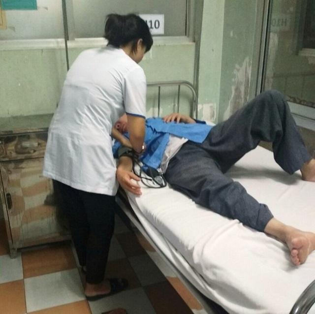 Bình Định: Điều dưỡng tố bị bác sĩ đánh nhập viện - 1 Bình Định: Điều dưỡng tố bị bác sĩ đánh nhập viện - 1
