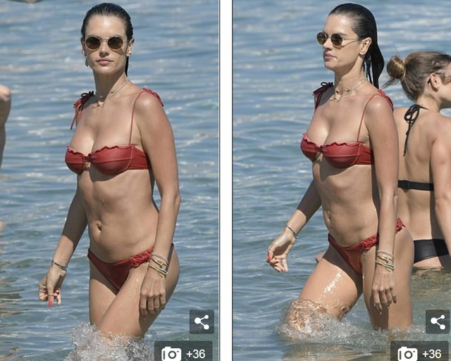 Alessandra Ambrosio vui đùa cùng con trên biển - 8 Alessandra Ambrosio vui đùa cùng con trên biển - 8