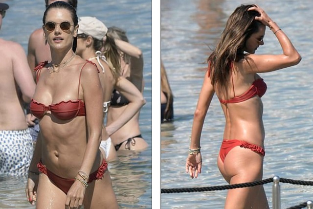 Alessandra Ambrosio vui đùa cùng con trên biển - 6 Alessandra Ambrosio vui đùa cùng con trên biển - 6