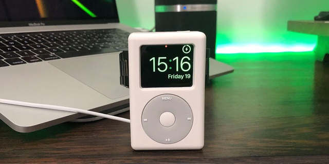 Độc đáo ý tưởng biến đồng hồ Apple Watch thành ... iPod