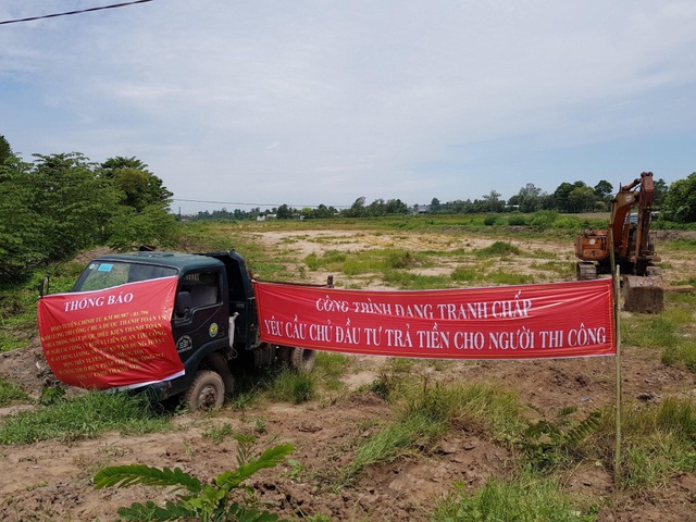 Dự án Trung Lương - Mỹ Thuận “cạn” vốn, nhà thầu đòi tiền, dừng thi công - 1