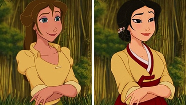 Khi các nàng công chúa Disney không còn phân biệt màu da, sắc tộc - 7 Khi các nàng công chúa Disney không còn phân biệt màu da, sắc tộc - 7