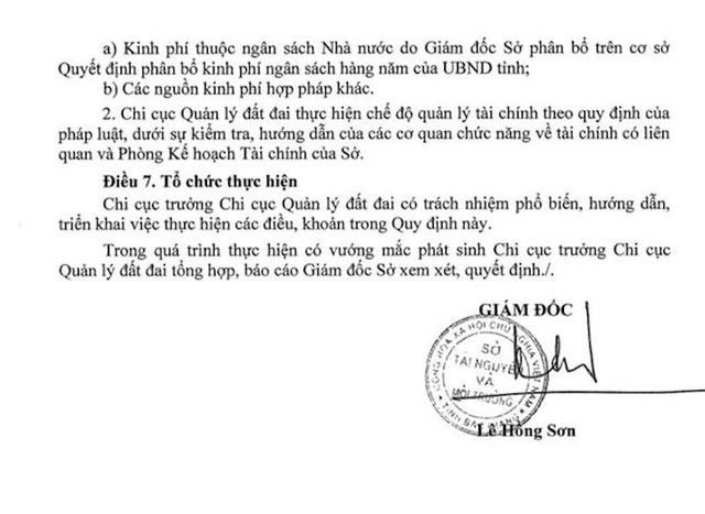 Thành lập hội đồng xem xét kỷ luật hàng loạt cán bộ, lãnh đạo Sở TNMT tỉnh Bắc Giang - 6 Thành lập hội đồng xem xét kỷ luật hàng loạt cán bộ, lãnh đạo Sở TNMT tỉnh Bắc Giang - 6