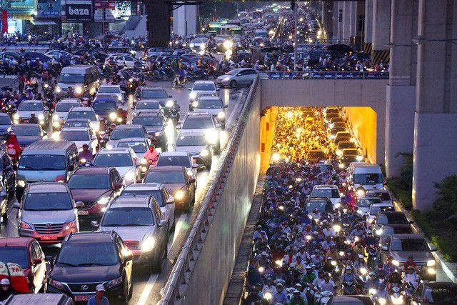 Hà Nội chưa khoanh được vùng thu phí ô tô vào nội đô - 1 Hà Nội chưa khoanh được vùng thu phí ô tô vào nội đô - 1