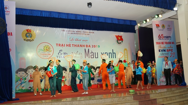 Khai mạc trại hè dành cho con em ngành điện lực miền Nam - 5 Khai mạc trại hè dành cho con em ngành điện lực miền Nam - 5