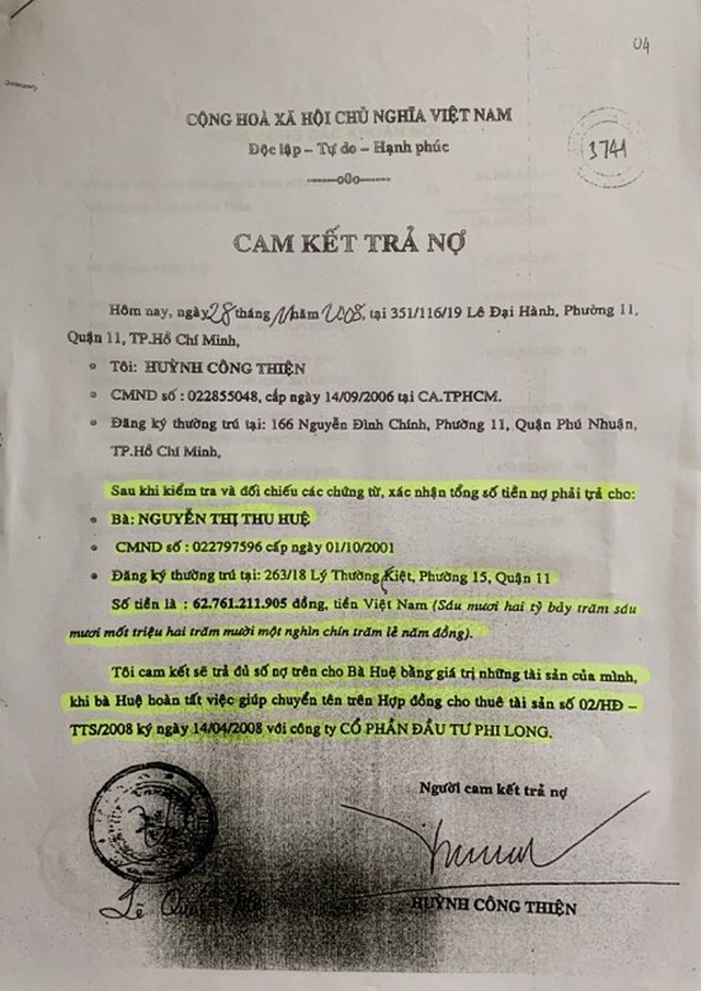 Vướng án tù vì khoản vay đã trả từ 10 năm trước tại TP.HCM! - 1 Vướng án tù vì khoản vay đã trả từ 10 năm trước tại TP.HCM! - 1