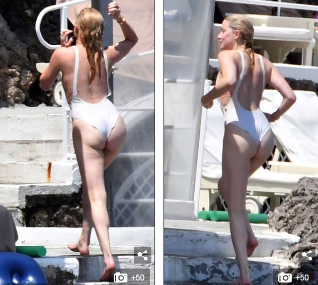 Amber Heard khoe da mịn, dáng thon - 7 Amber Heard khoe da mịn, dáng thon - 7