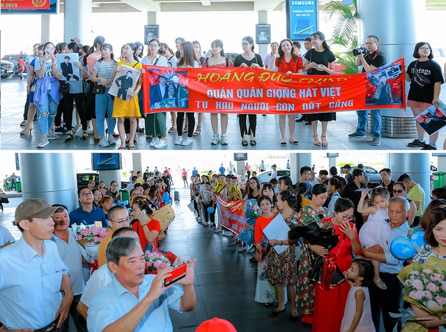Tân quán quân Giọng hát Việt Đức Thịnh bịt kín mặt khi được chào đón ở quê nhà - 2 Tân quán quân Giọng hát Việt Đức Thịnh bịt kín mặt khi được chào đón ở quê nhà - 2