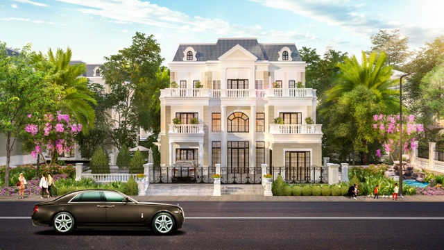 Phong cách bán cổ điển lên ngôi giữa kiến trúc Đông – Tây - 1 Phong cách bán cổ điển lên ngôi giữa kiến trúc Đông – Tây - 1
