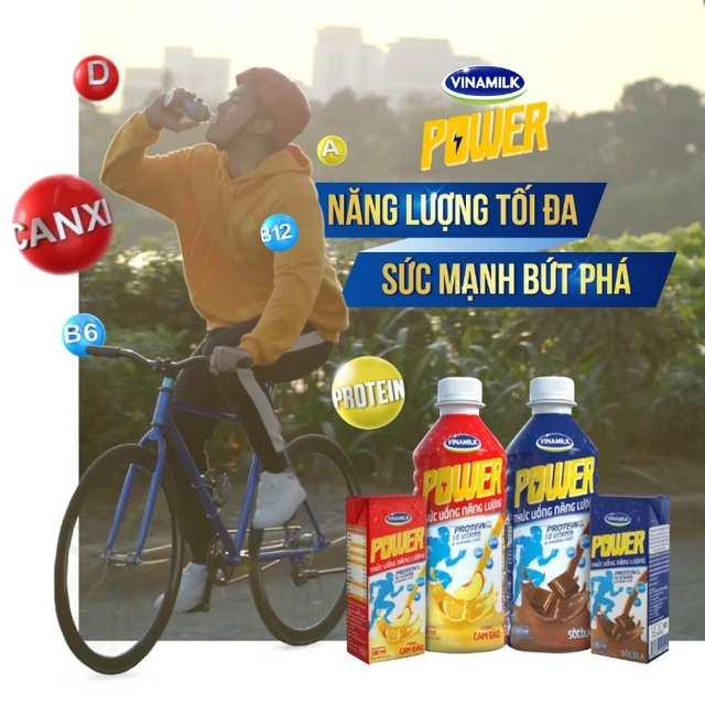 Vinamilk Power – Thức uống năng lượng mới dành cho giới trẻ - 2 Vinamilk Power – Thức uống năng lượng mới dành cho giới trẻ - 2