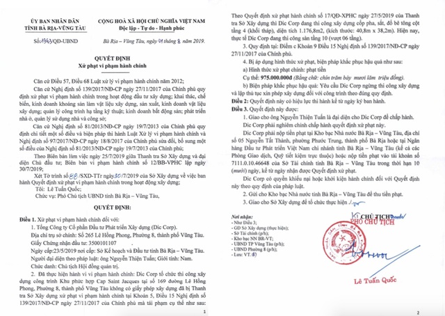 Xử phạt gần 1 tỷ đồng công trình xây không phép, vượt 6 tầng - 1 Xử phạt gần 1 tỷ đồng công trình xây không phép, vượt 6 tầng - 1