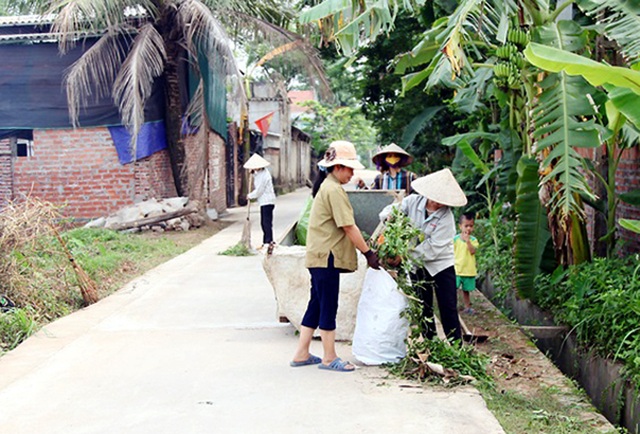 Bước đột phá cải thiện môi trường nông thôn ở Vĩnh Phúc - 1 Bước đột phá cải thiện môi trường nông thôn ở Vĩnh Phúc - 1