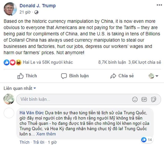 Trung Quốc khởi động vũ khí nguy hiểm, thương chiến bước qua lằn ranh đỏ - 1 Trung Quốc khởi động vũ khí nguy hiểm, thương chiến bước qua lằn ranh đỏ - 1