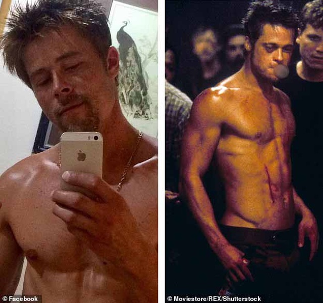 Người đàn ông than bất hạnh vì diện mạo quá giống Brad Pitt - Ảnh minh hoạ 2