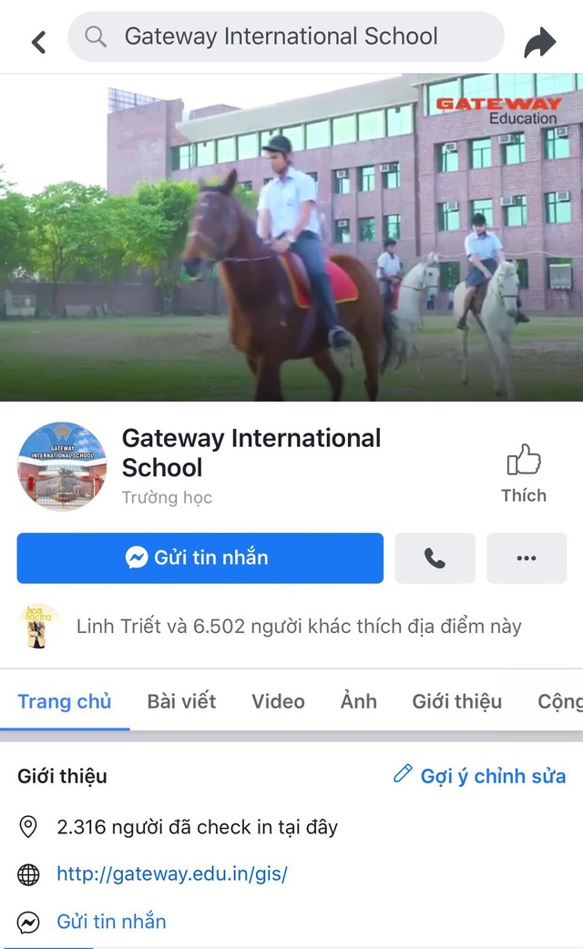 Lỡ trùng tên Gateway, trường Ấn Độ bị dân mạng Việt ném đá gay gắt - 1 Lỡ trùng tên Gateway, trường Ấn Độ bị dân mạng Việt ném đá gay gắt - 1