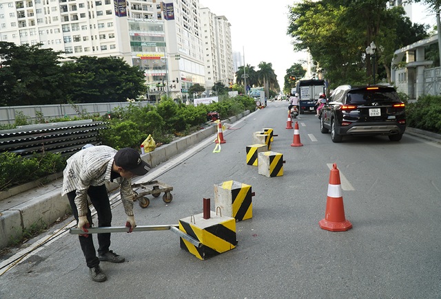 Toàn cảnh đường đua F1 đang hình thành  ở Hà Nội - 10