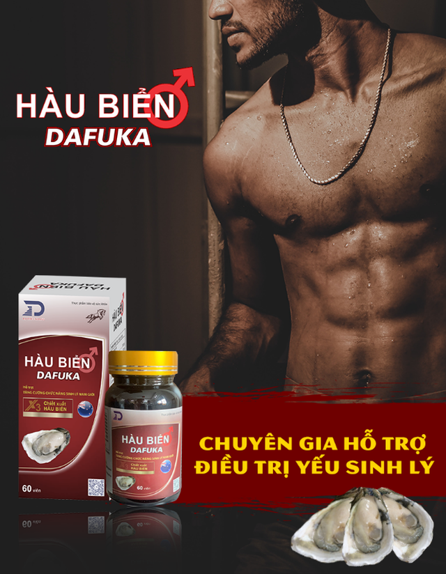 TPBVSK Hàu biển Dafuka – Hỗ trợ điều trị hiệu quả yếu sinh lý nam giới - 1 TPBVSK Hàu biển Dafuka – Hỗ trợ điều trị hiệu quả yếu sinh lý nam giới - 1