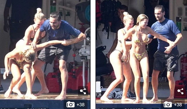 Sofia Richie vui đùa cùng bạn trai trên biển - 2 Sofia Richie vui đùa cùng bạn trai trên biển - 2