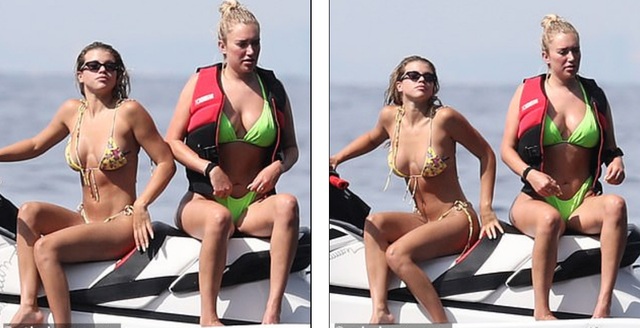 Sofia Richie vui đùa cùng bạn trai trên biển - 6 Sofia Richie vui đùa cùng bạn trai trên biển - 6