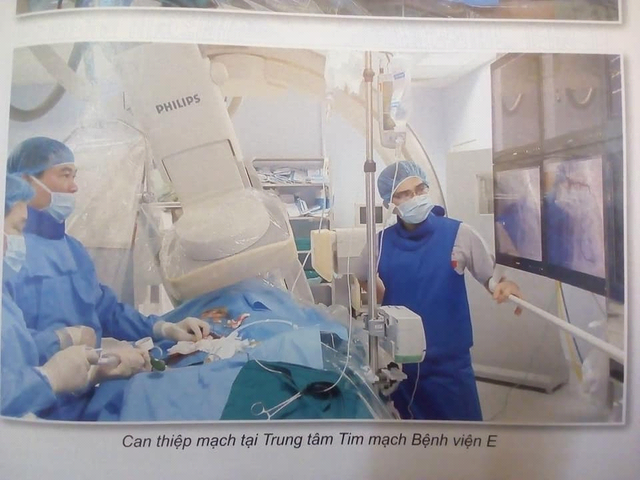 Trung tâm tim mạch Bệnh viện E - Nơi có những bàn tay vàng - 3 Trung tâm tim mạch Bệnh viện E - Nơi có những bàn tay vàng - 3