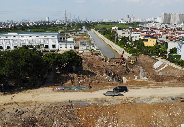 Toàn cảnh trạm bơm 7.464 tỷ đồng thoát nước cho phía Tây Hà Nội - 9 Toàn cảnh trạm bơm 7.464 tỷ đồng thoát nước cho phía Tây Hà Nội - 9