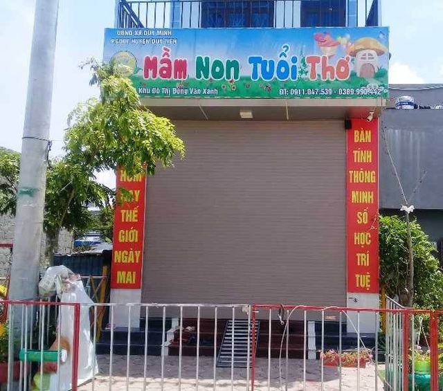 Vụ 3 trẻ mầm non bị bỏng: Tạm đình chỉ nhóm lớp trẻ tư thục Tuổi Thơ - 1