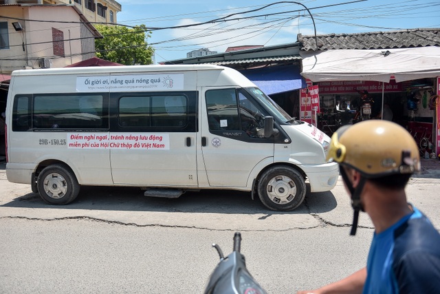 HÃ  Ná»i: DÃ¹ng xe buÃ½t lÃ m Äiá»m trÃº nÃ³ng cho ngÆ°á»i lao Äá»ng - 13