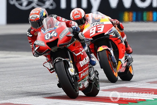 Chặng 11 MotoGP 2019: Dovizioso có chiến thắng nghẹt thở trước Marquez - 1