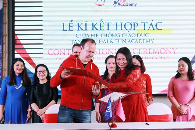 Hệ thống Giáo dục Tân Thời Đại hợp tác với Công ty Giáo dục Fun Academy Phần Lan - 3 Hệ thống Giáo dục Tân Thời Đại hợp tác với Công ty Giáo dục Fun Academy Phần Lan - 3