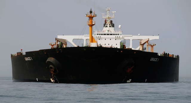Anh thả siêu tàu chở dầu Iran bất chấp Mỹ ngăn cản - 1 Anh thả siêu tàu chở dầu Iran bất chấp Mỹ ngăn cản - 1