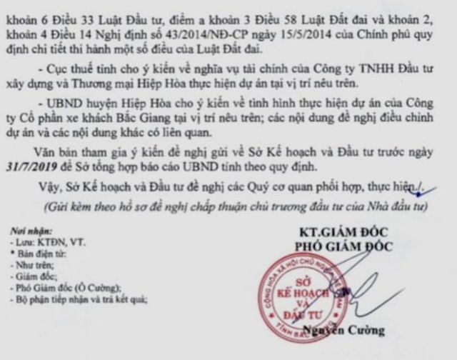 Hài hước chuyện một doanh nghiệp định “làm xiếc” nhiều Sở ngành tại Bắc Giang! - 2 Hài hước chuyện một doanh nghiệp định “làm xiếc” nhiều Sở ngành tại Bắc Giang! - 2