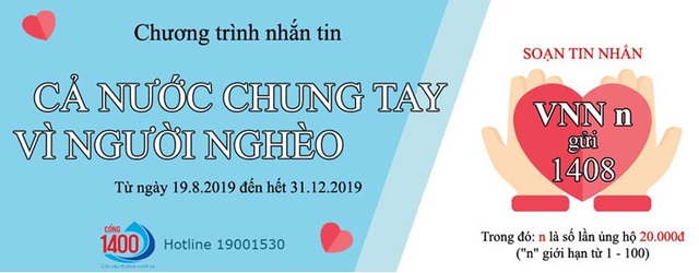 Nhắn tin tới 1408: Đóng góp thiết thực vì người nghèo - 1 Nhắn tin tới 1408: Đóng góp thiết thực vì người nghèo - 1