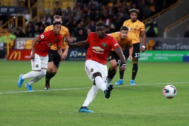 HLV Solskjaer nói gì sau khi Pogba Äá há»ng phạt Äá»n? - 1