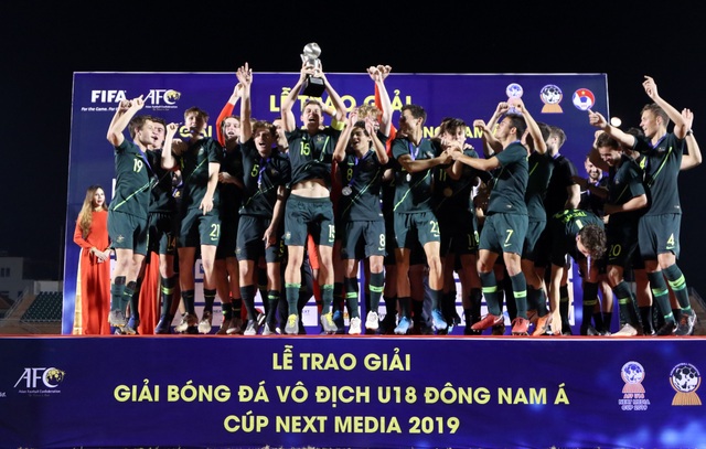 Thắng sát nút Malaysia, Australia vô địch giải U18 Đông Nam Á 2019 - 1 Thắng sát nút Malaysia, Australia vô địch giải U18 Đông Nam Á 2019 - 1