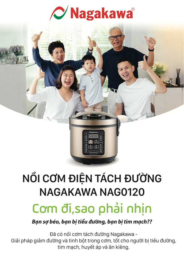 Nagakawa ra mắt sản phẩm nồi cơm điện tách đường - 2 Nagakawa ra mắt sản phẩm nồi cơm điện tách đường - 2