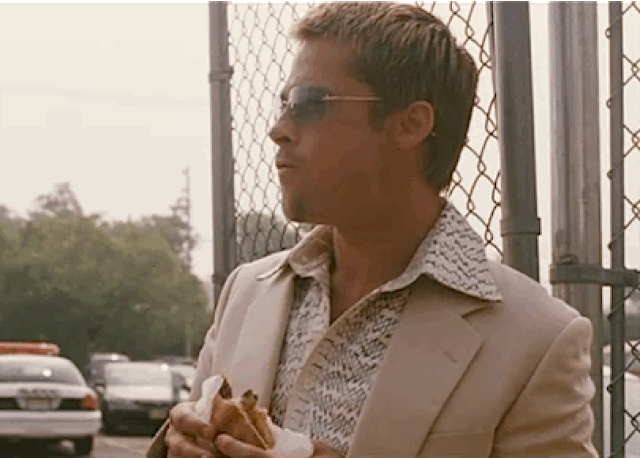 Brad Pitt dành cả sự nghiệp đóng phim để diễn cảnh... ăn - Ảnh minh hoạ 2