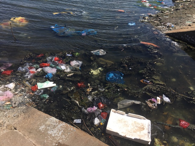 Dân khốn khổ khi chung sống với kênh thoát nước đen ngòm, ngập rác thải - 8
