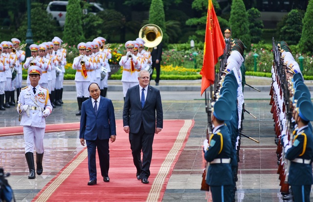 Thủ tướng Nguyễn Xuân Phúc đón người đồng cấp Australia lần đầu thăm chính thức Việt Nam - Ảnh minh hoạ 2