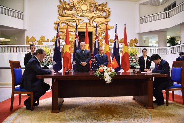 Thủ tướng Nguyễn Xuân Phúc đón người đồng cấp Australia lần đầu thăm chính thức Việt Nam - Ảnh minh hoạ 6