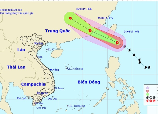 Bão bailu không vào đất liền Việt Nam - 1