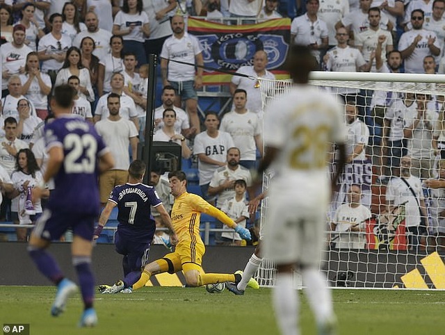 Real Madrid đánh rơi chiến thắng đáng tiếc trước Valladolid - 6 Real Madrid đánh rơi chiến thắng đáng tiếc trước Valladolid - 6